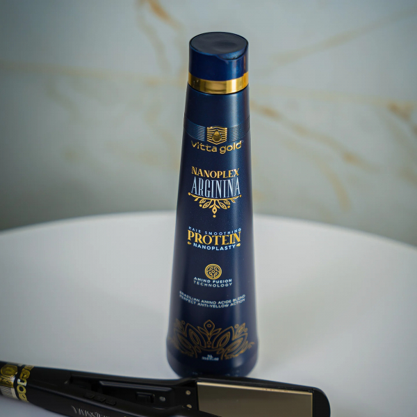 VittaGold Nanoplex Arginina Hair Straightening Nanoplastia Protein 1000ML